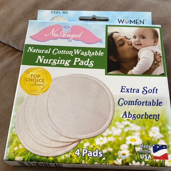 nu angel Other - Nu Angel natural cotton washable nursing pads